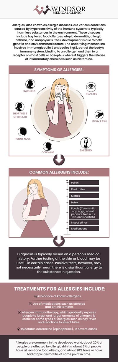 Allergies can cause a range of uncomfortable symptoms, from sneezing and itchy eyes to skin reactions and fatigue. They occur when the immune system overreacts to harmless substances like pollen, pet dander, or certain foods. At Neuvo Medical Spa, our team takes a caring, personalized approach to help you better understand your symptoms and find relief. We’re here to support your wellness journey and help you feel your best year-round. For more information, contact us or request an appointment online. We are conveniently located at 11434 N 53rd St, Temple Terrace, FL 33617, United States. 