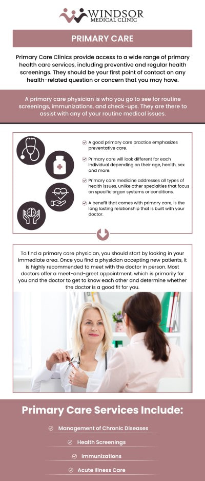 If you are looking for a trusted primary care doctor in Temple Terrace, FL Windsor Medical Clinic offers patient-centered care focused on prevention, wellness, and long-term health support. Our skilled team helps patients manage routine health needs, monitor ongoing concerns, and receive guidance for better overall well-being in a comfortable and supportive setting. For more information, contact us or book an appointment online. We are conveniently located at 11434 N 53rd St, Temple Terrace, FL 33617.